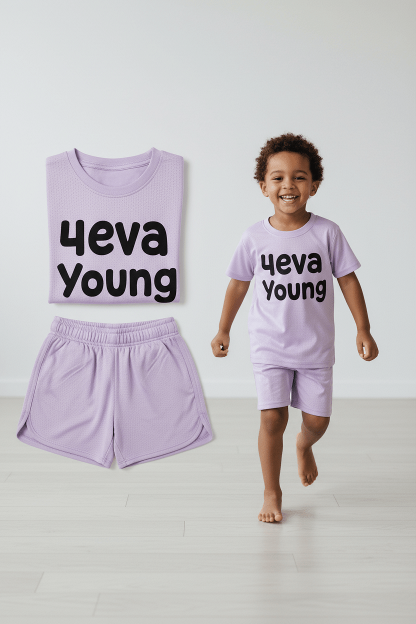 4eva Young Athletic Set - Kids - TaggEt Dezignz
