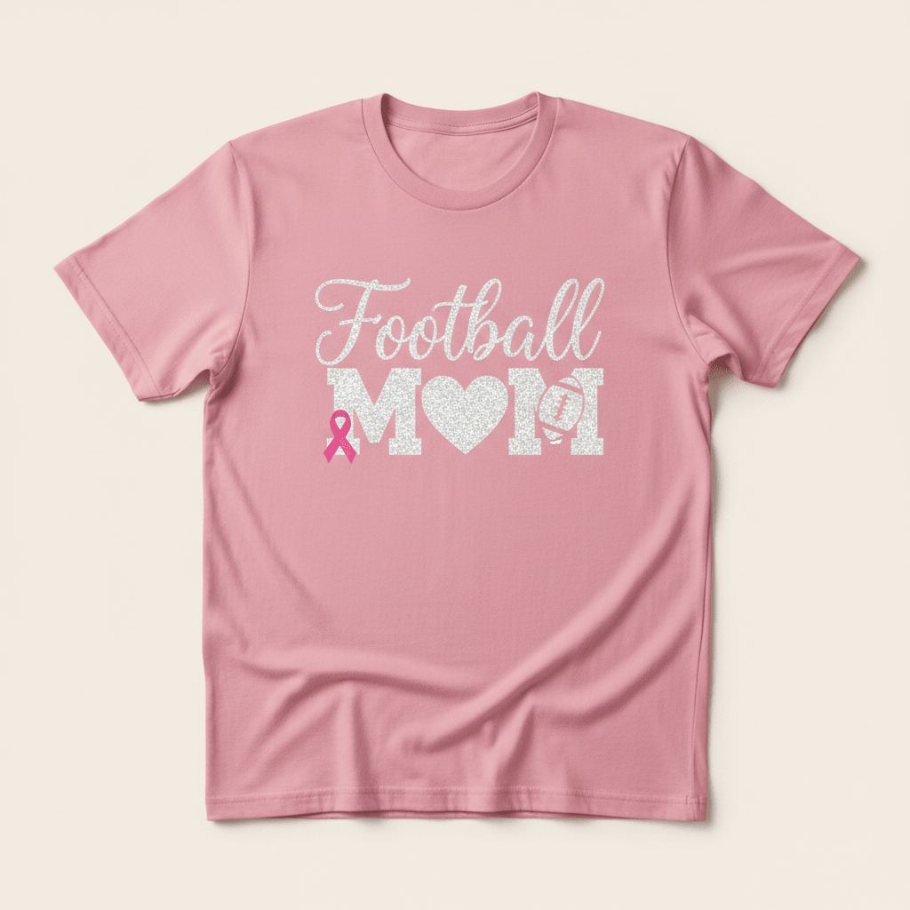 Football Mom DTF Tee - TaggEt Dezignz