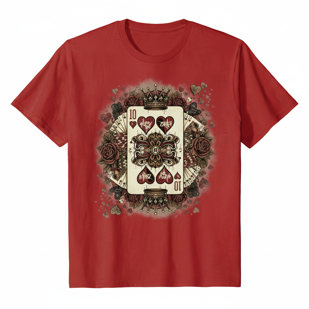 10 Hearts Collection Red T-Shirt