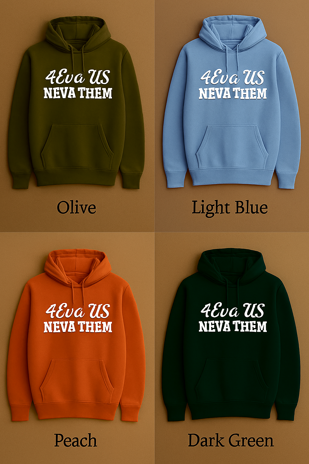 4eva Us Neva Them™ Cozy Hoodie