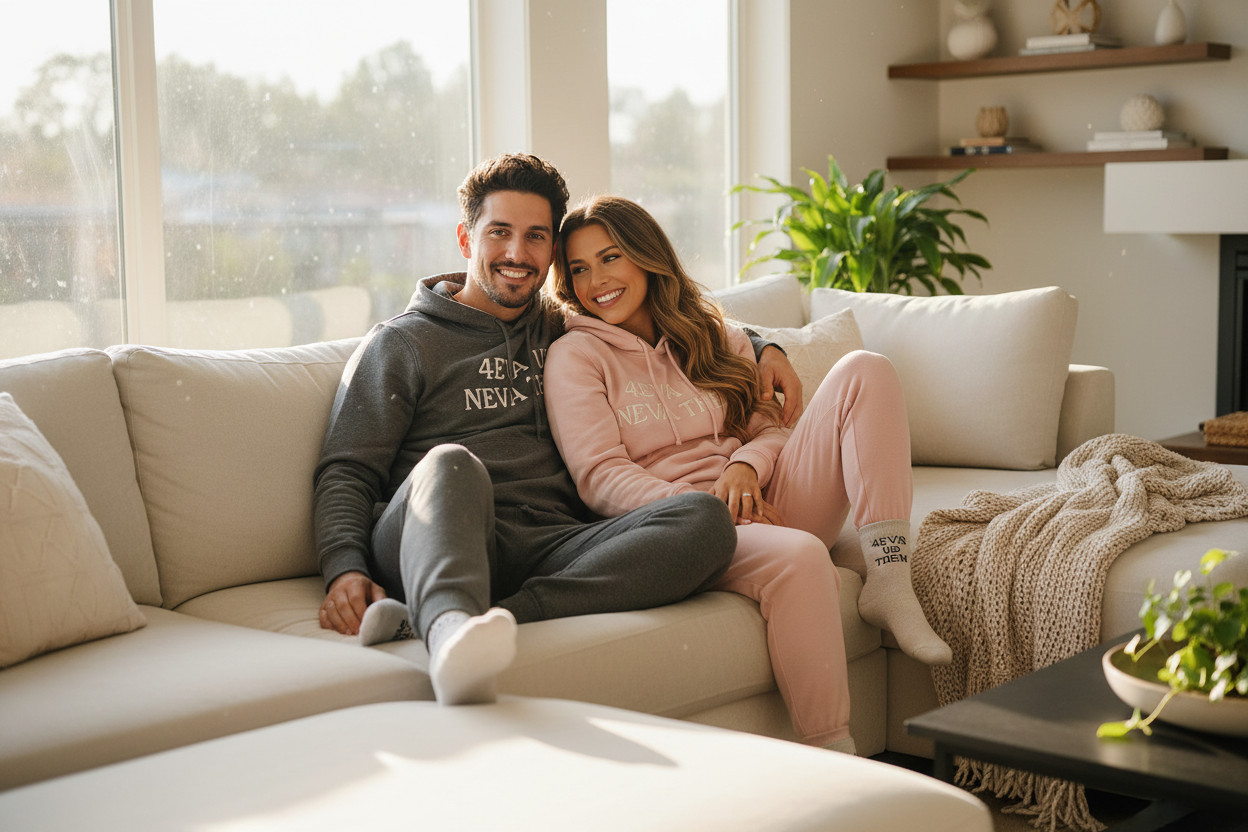 4eva Cozy Jogger Bundle - couple in different colors