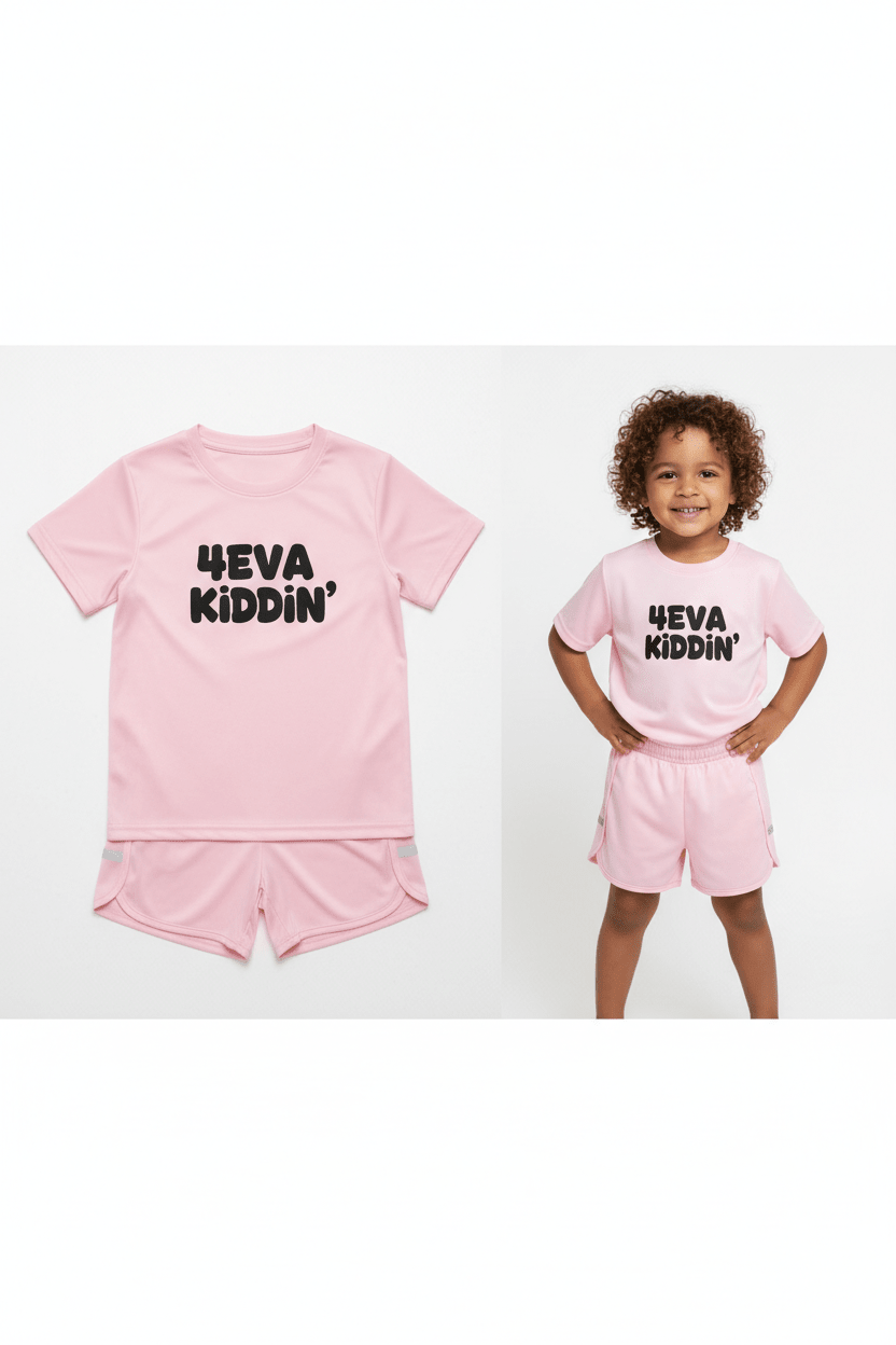4eva Kiddin' Athletic Set - Kids - TaggEt Dezignz