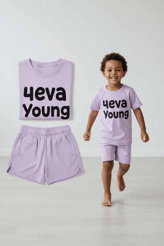 4eva Young Athletic Set - Kids - TaggEt Dezignz