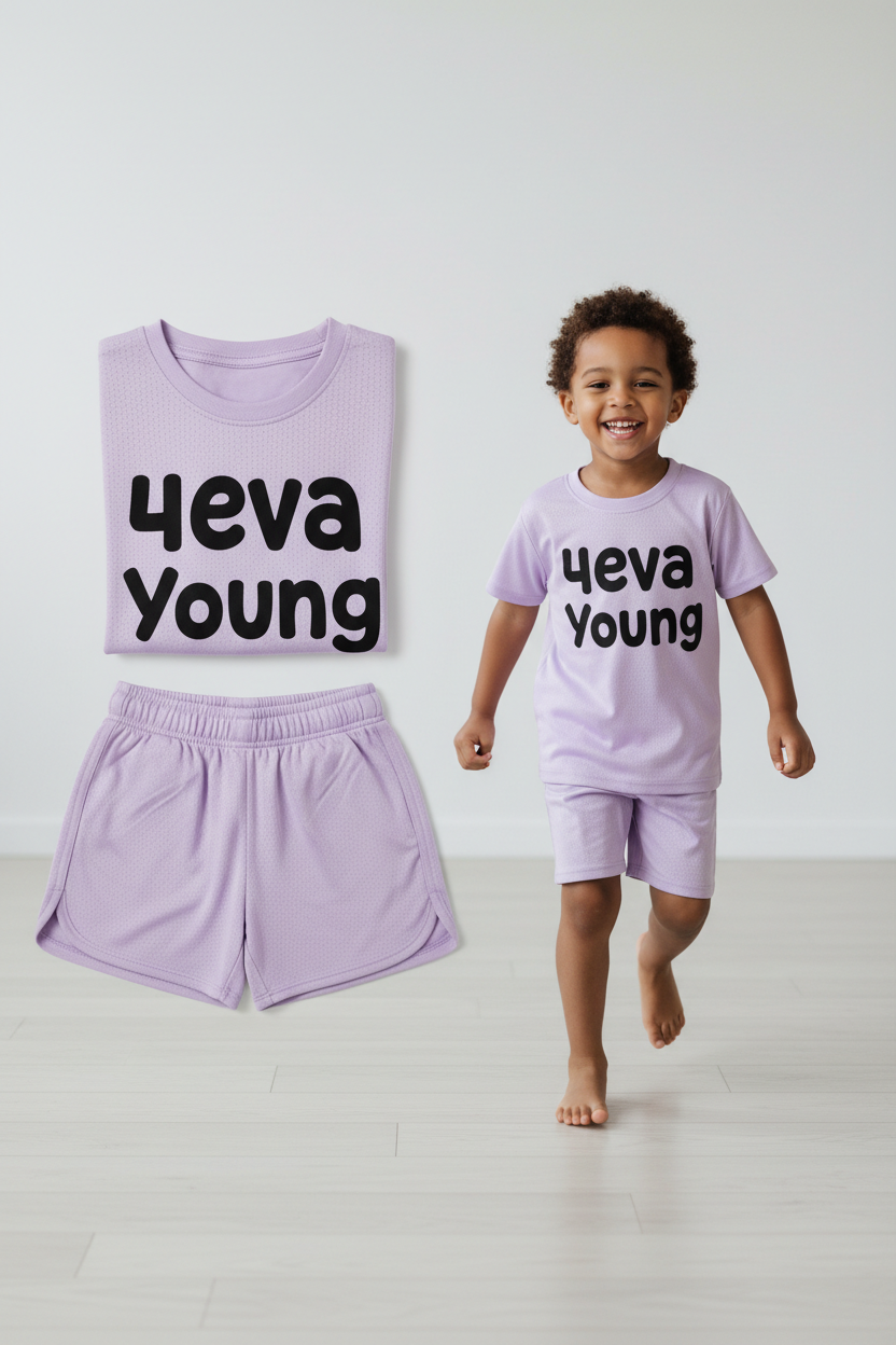 4eva Young Kids Set - Lavender