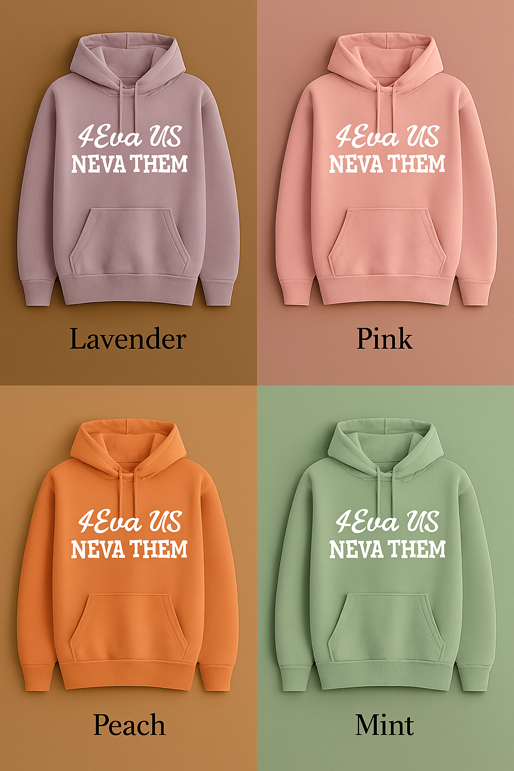 4eva Us Neva Them™ Cozy Hoodie