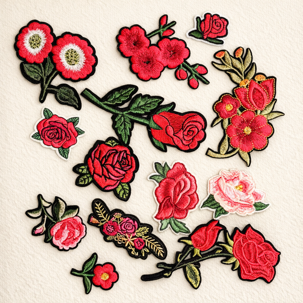 Rose Patch Bundle - 4 Random