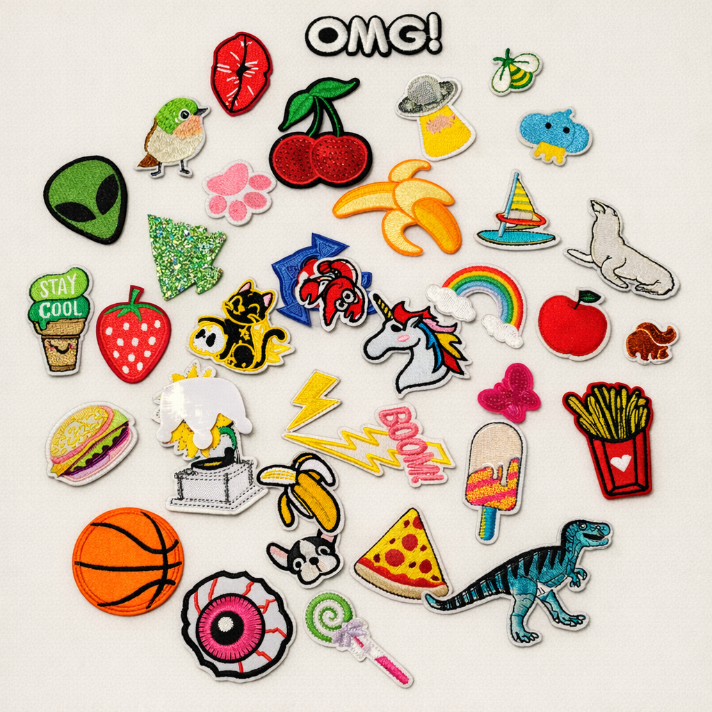 Kids Fun Patch Set — Playful Mix