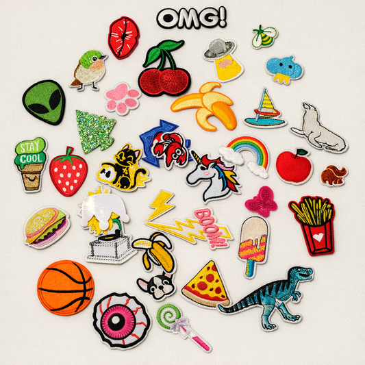 Kids Fun Patch Set — Playful Mix