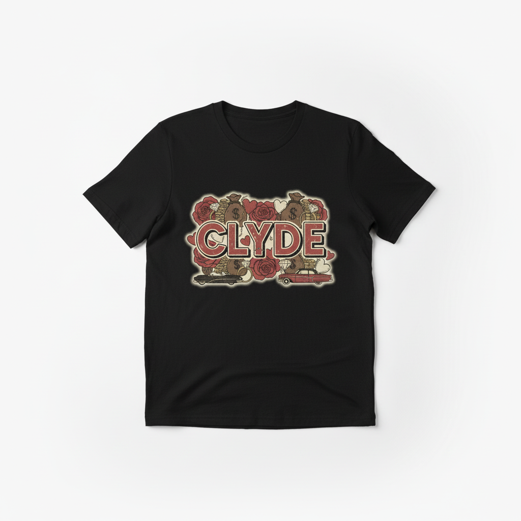 Clyde Black T-Shirt