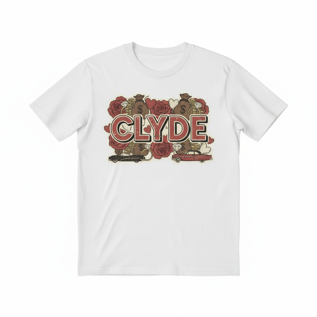 Clyde White T-Shirt