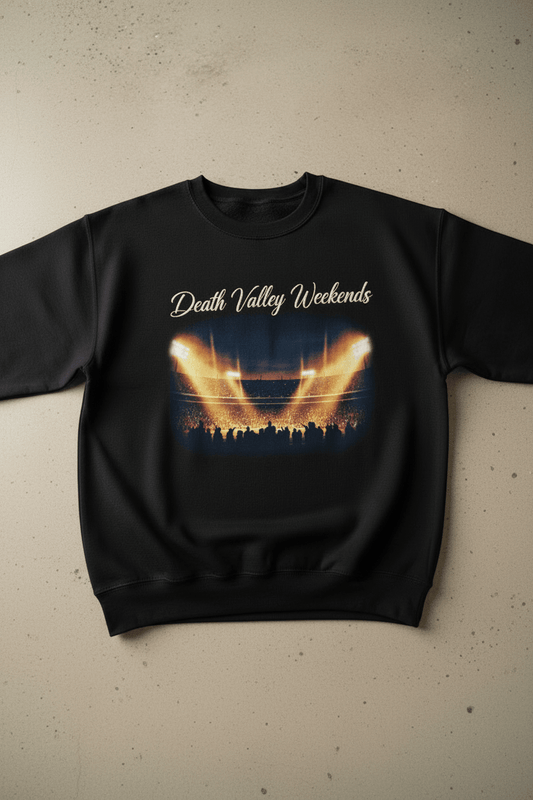 Death Valley Weekends Embroidered Sweatshirt - TaggEt Dezignz
