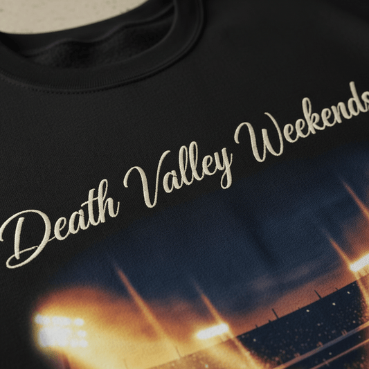Death Valley Weekends Embroidered Sweatshirt - TaggEt Dezignz