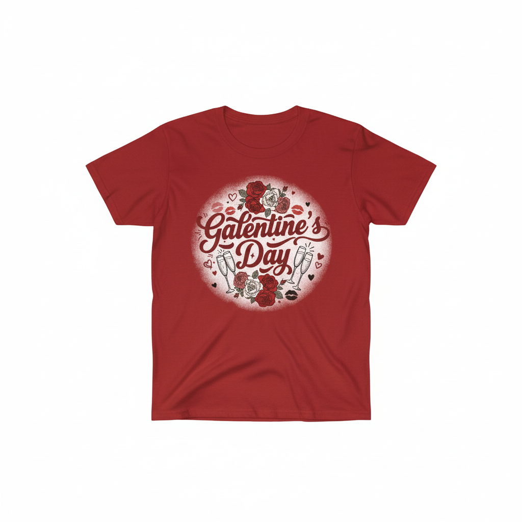Galentine's Day Red T-Shirt