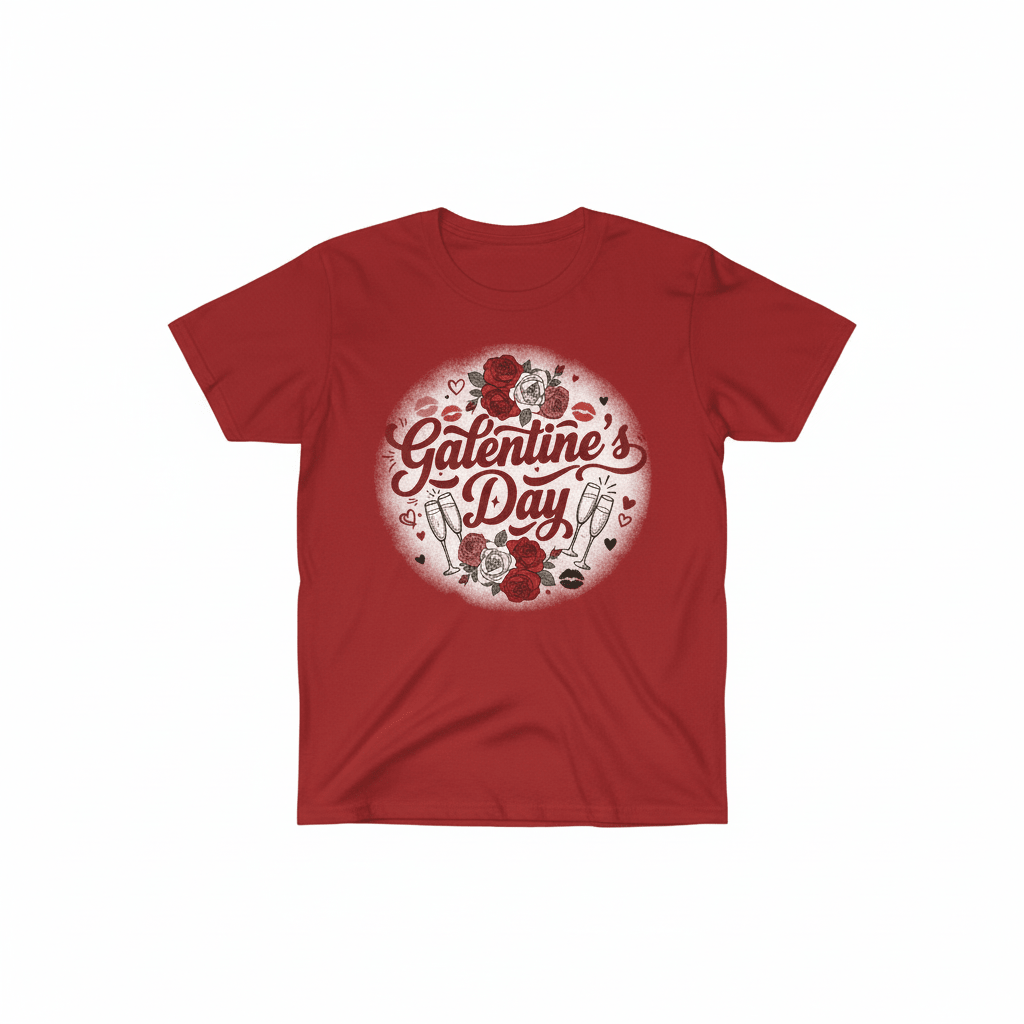 Galentine's Day T-Shirt - Friendship Celebration Valentine's Design - TaggEt Dezignz