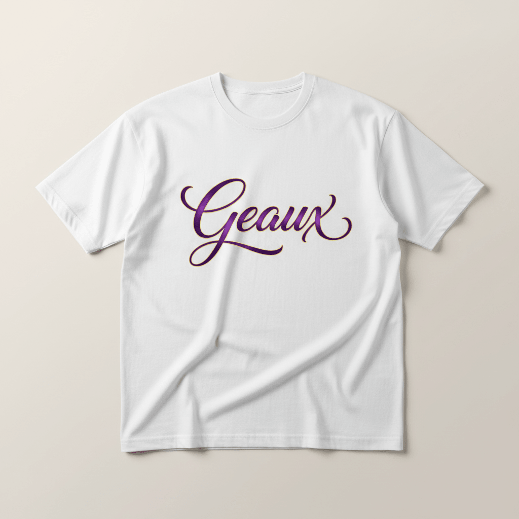 Geaux DTF Tee - TaggEt Dezignz