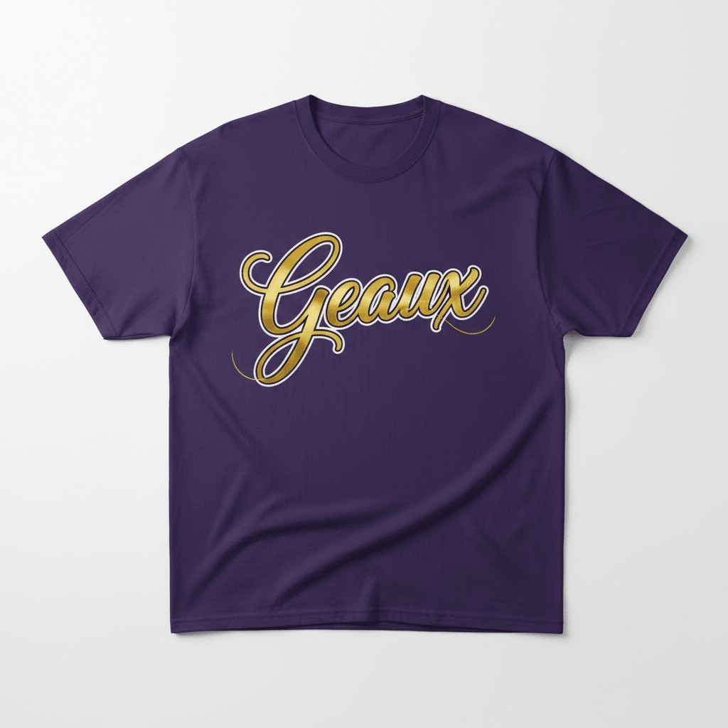 Geaux DTF Tee - TaggEt Dezignz