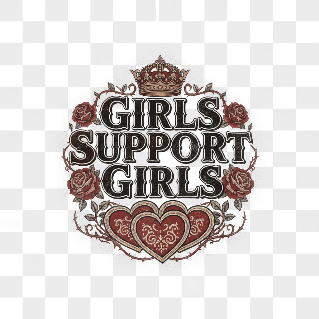 Girls Support Girls - DTF Transfer