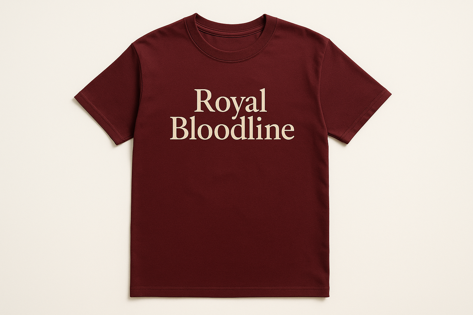 Custom Text T-Shirt - Your Design