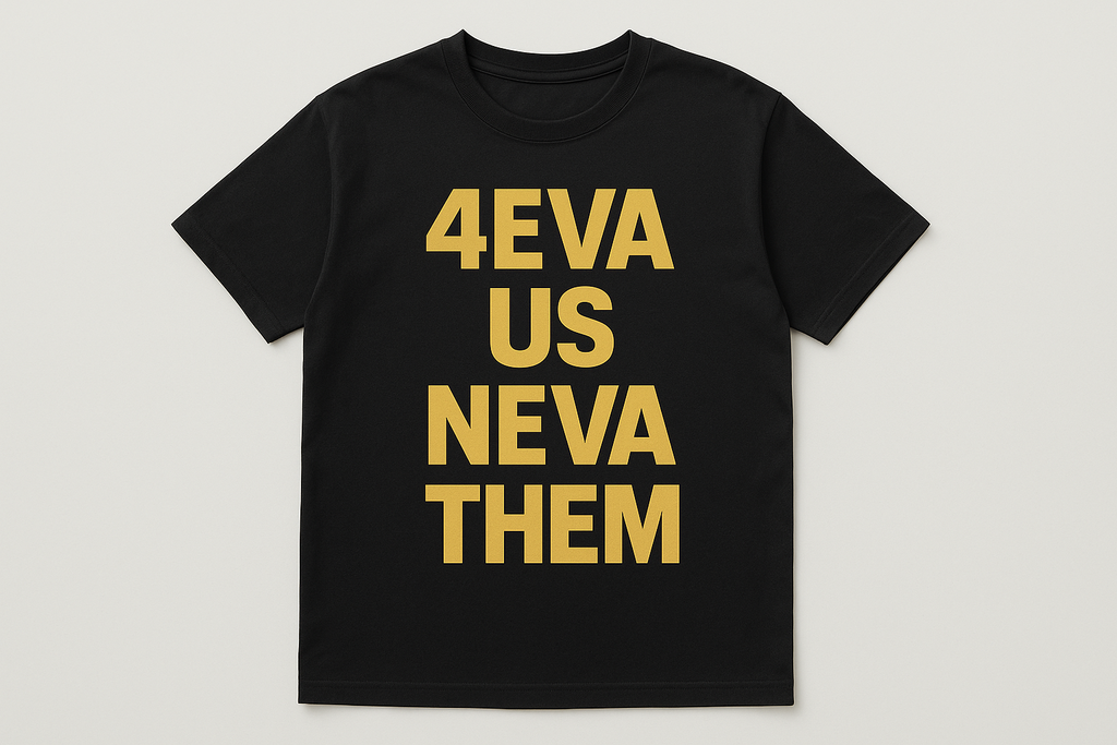 Custom Text T-Shirt - Your Design