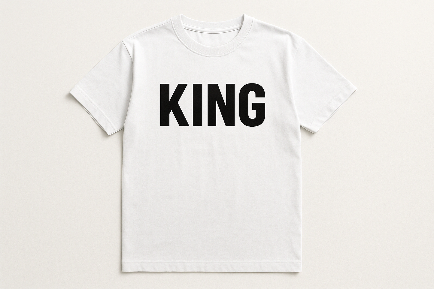 Custom Text T-Shirt - Your Design