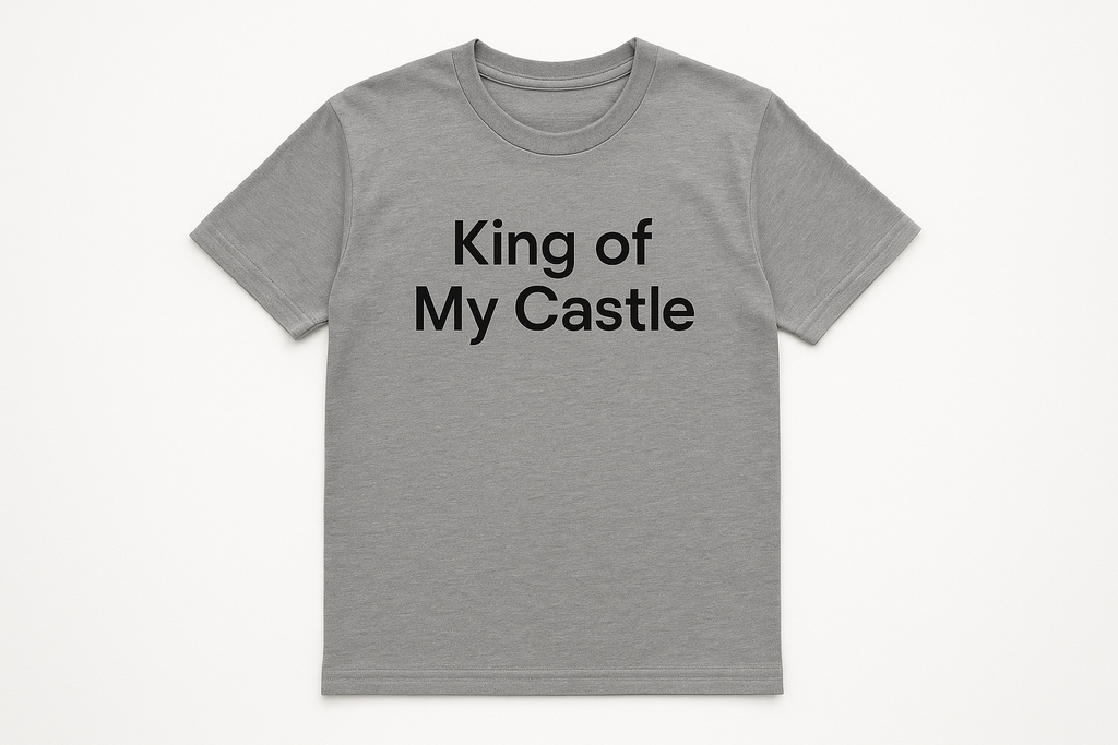 Custom Text T-Shirt - Your Design