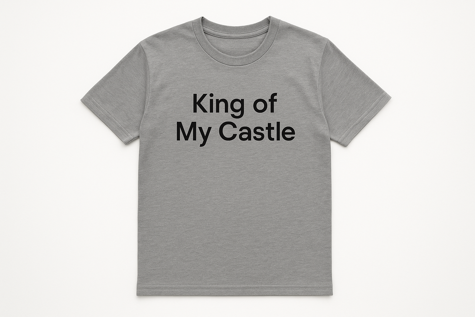 Custom Text T-Shirt - Your Design