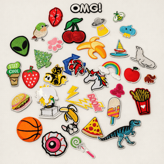 Kids Fun Patch Set — Playful Mix - TaggEt Dezignz
