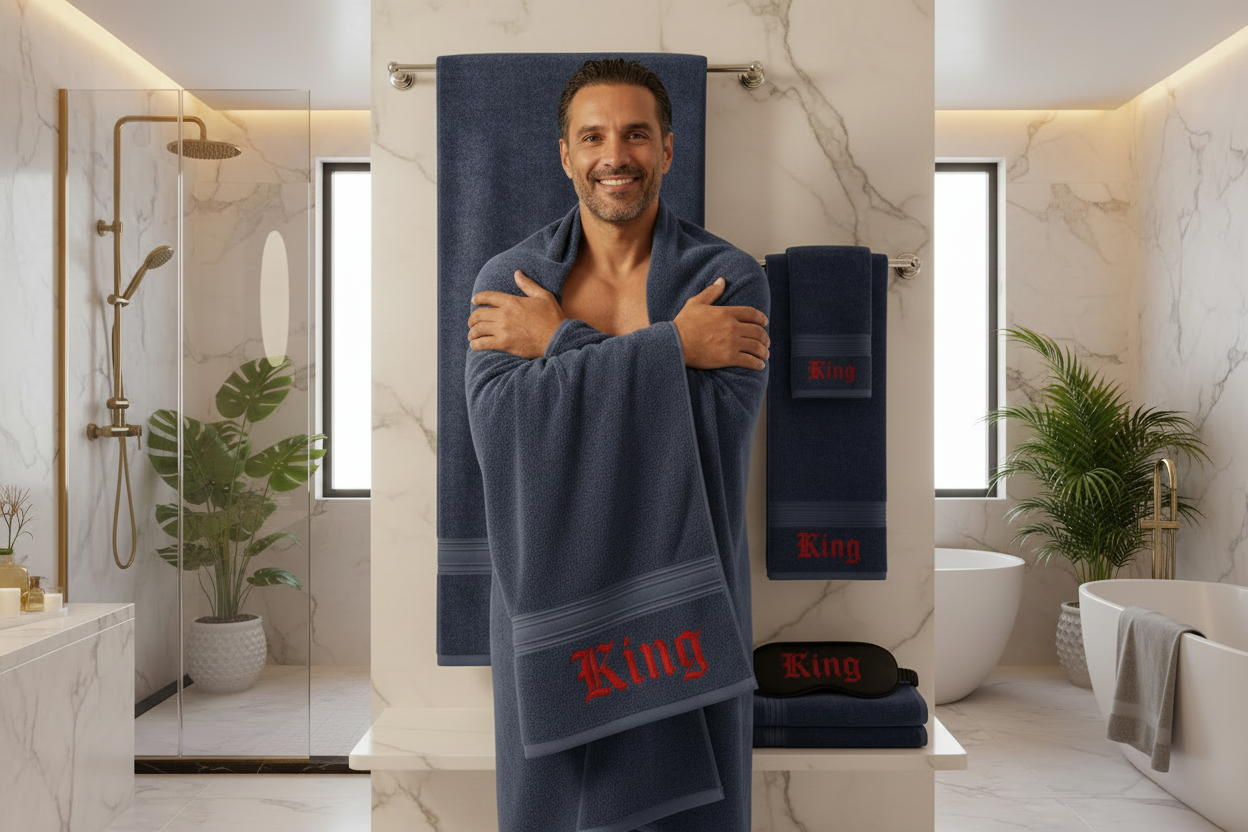 King Navy Red Lifestyle Shot