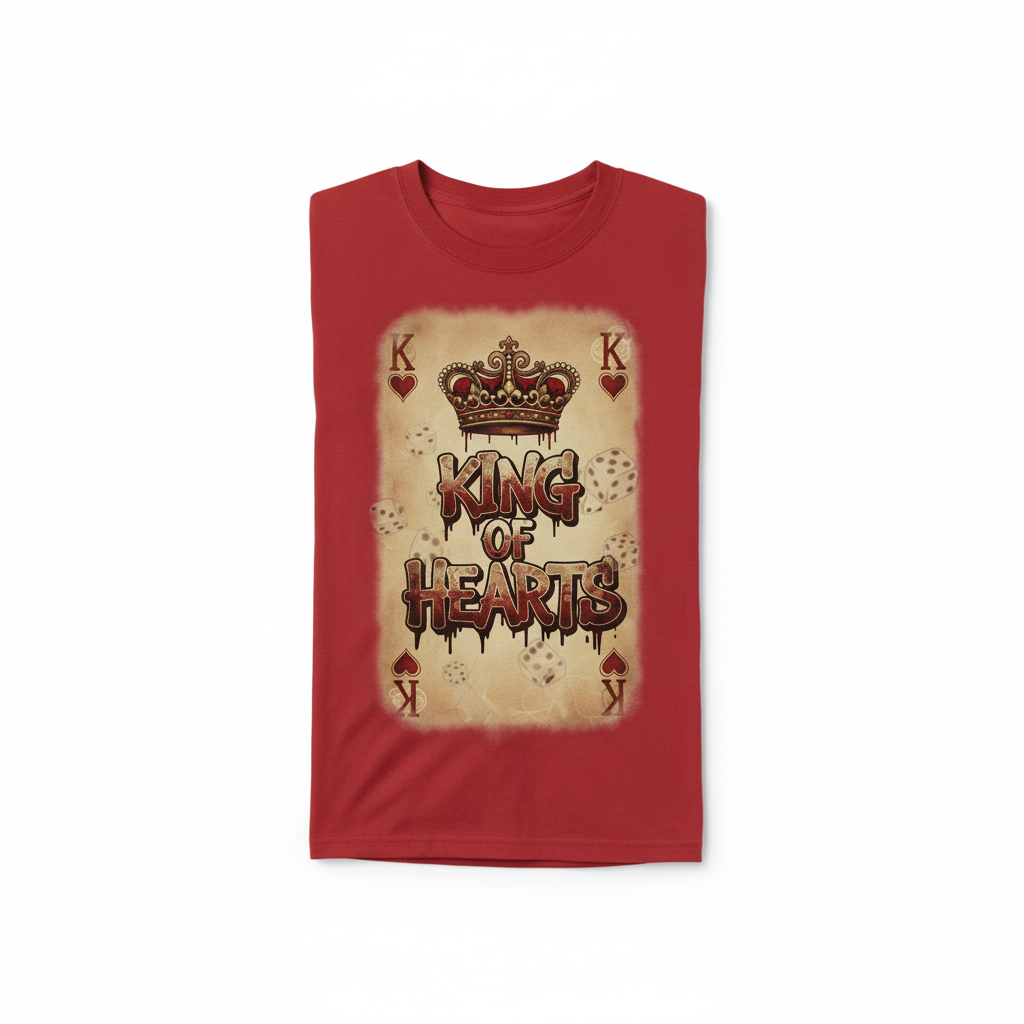 King of Hearts Red T-Shirt