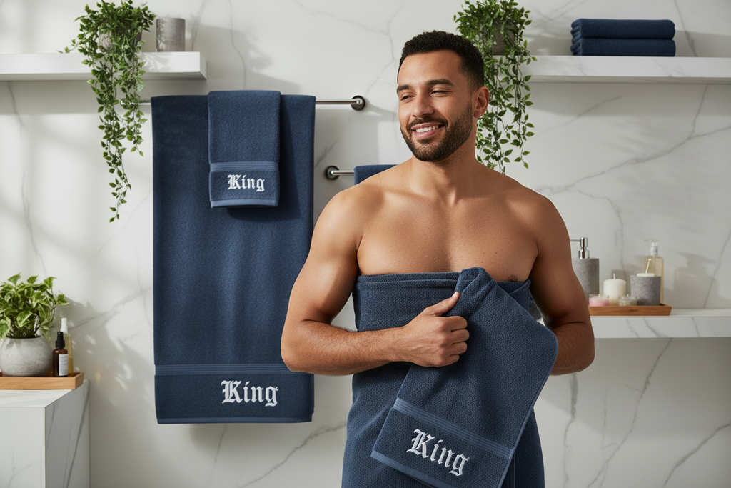 King Towel Lifestyle - Male Model