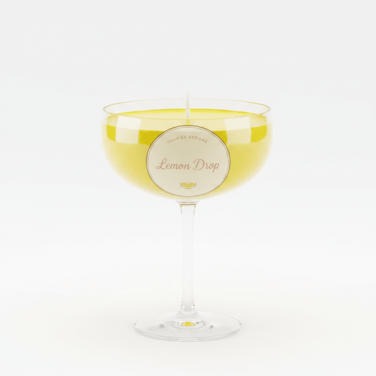 Lemon Drop Candle | TaggEt Dezignz - TaggEt Dezignz