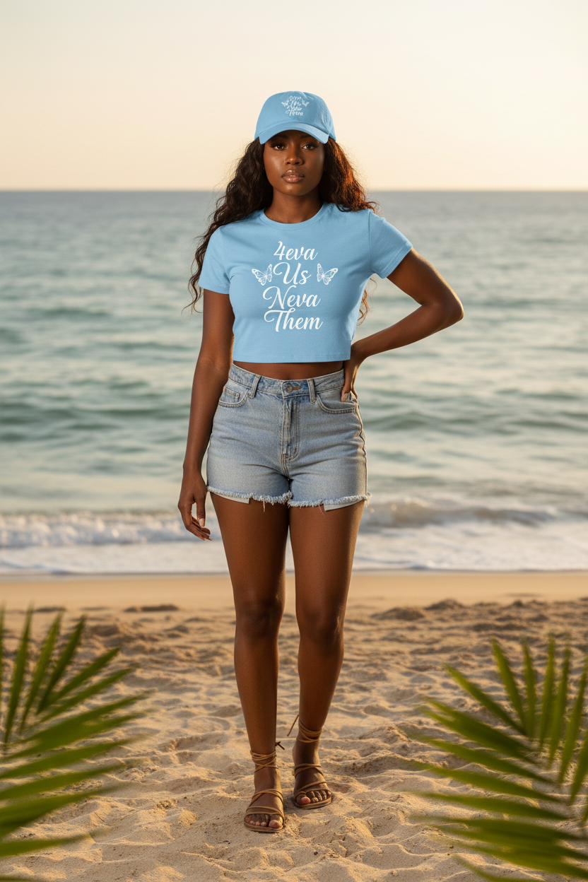 Light Blue Beach Shot