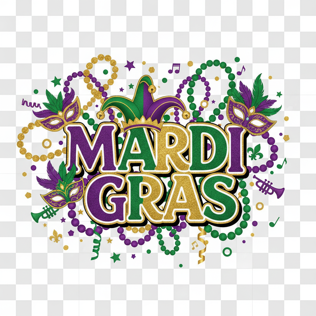 Mardi Gras Party DTF