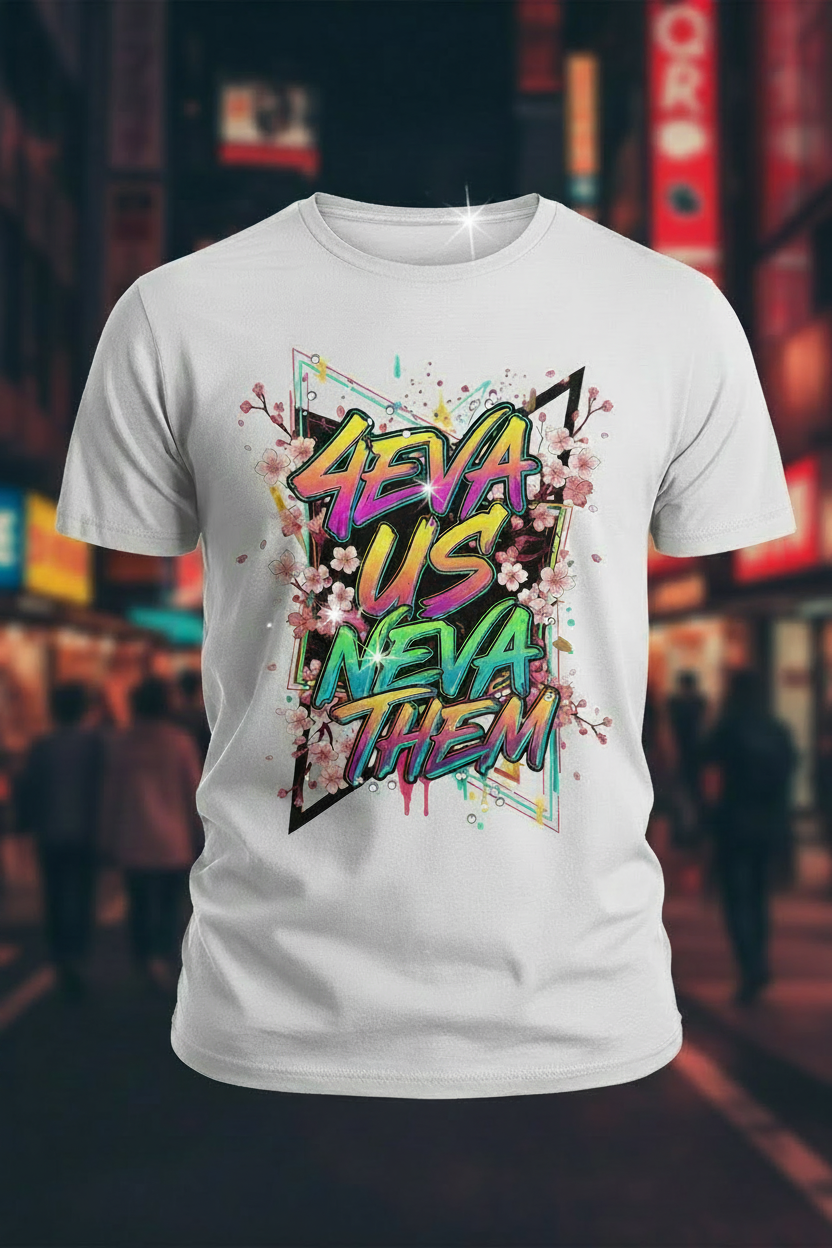 4eva Us Neva Them Tokyo Tee